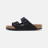 Birkenstock Arizona Soft Footbed Unisex - Chaussons - Midnight -La Mode Soldes b9d671048ec9422a86ee326deb5580ea