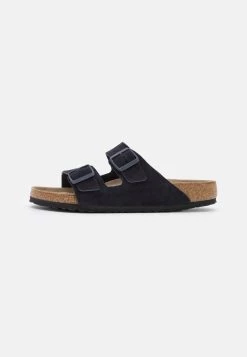 Birkenstock Arizona Soft Footbed Unisex - Chaussons - Midnight