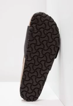 Birkenstock Madrid Big Buckle - Chaussons - Black -La Mode Soldes be171cd1bfbe40f794b9b7009f697ee1