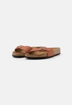 Birkenstock Madrid Bf Narrow - Chaussons - Ginger Brown -La Mode Soldes c49ba0b918f441359801be8a2908b694