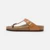 Birkenstock Gizeh Earthy Vegan Unisex - Tongs - Pecan -La Mode Soldes cb60a344a0f04dea90a965d341879924