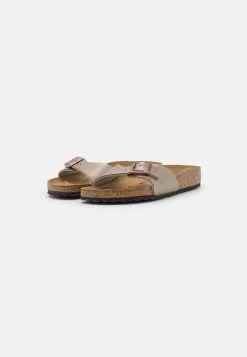 Birkenstock Madrid Bf Narrow - Chaussons - Graceful Taupe -La Mode Soldes cce0d99faaa8491bb6a1d077b7296dff