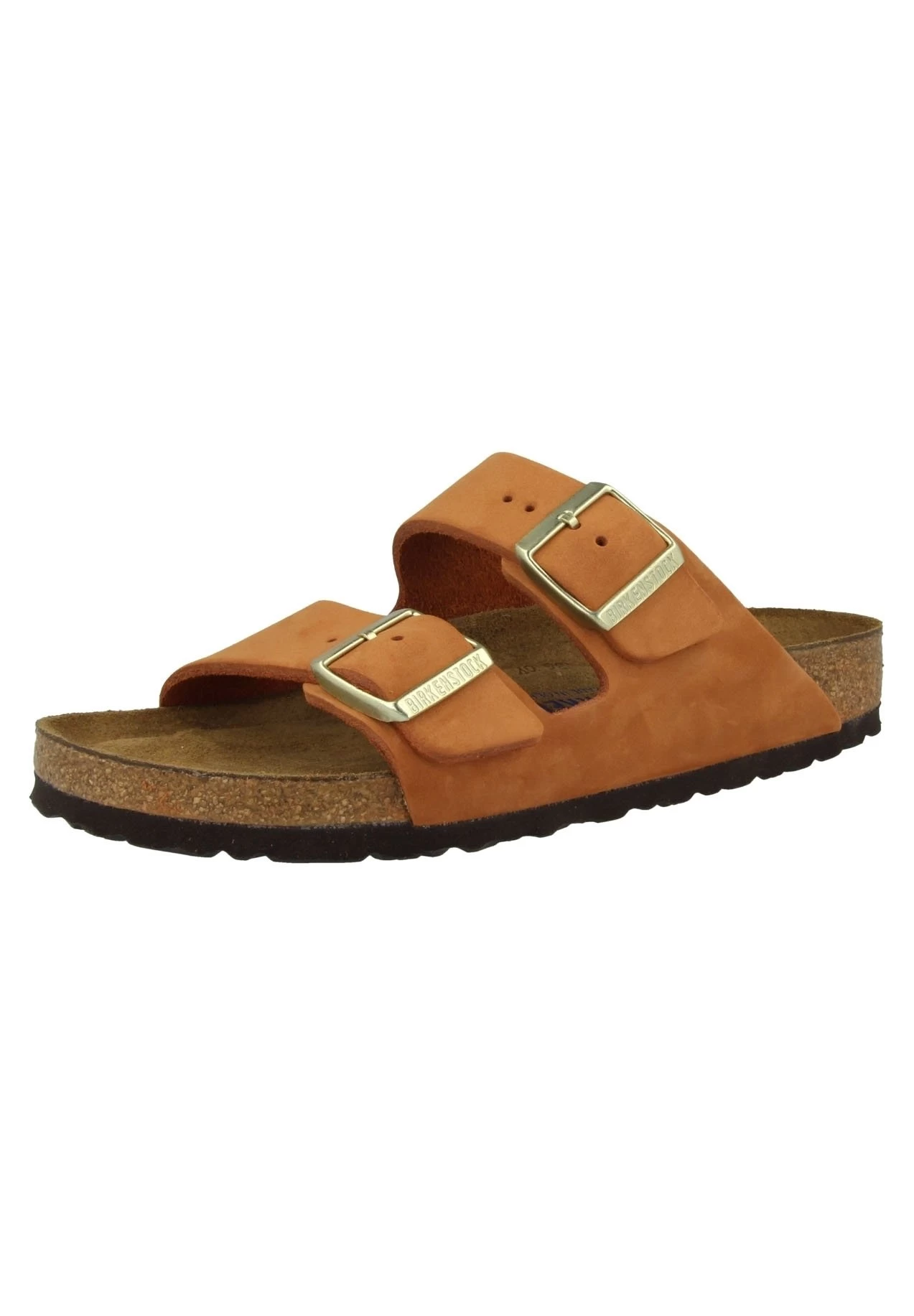 Birkenstock Arizona Sfb Nubuck Narrow - Mules - Pecan 4 Birkenstock Arizona Sfb Nubuck Narrow - Mules - Pecan – Image 2