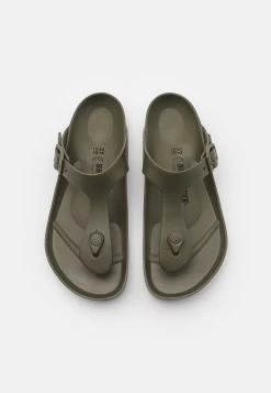 Birkenstock Gizeh - Tongs - Khaki -La Mode Soldes dbf01353ffc14c7883cf59c7c458487b