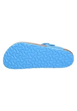 Birkenstock Tieffussbett Pantolette - Mules - Blau -La Mode Soldes ed29b5db184f40baad623fae63da8136