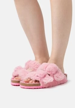 Birkenstock Arizona Big Buckle Regular - Chaussons - Teddy Candypink