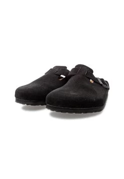 Birkenstock Boston Soft Footbed - Mules - Black -La Mode Soldes eeacaf134072413d84f415b2cdee19a2