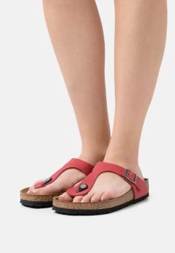Birkenstock Gizeh Bfbc Regular - Chaussons - Scarlet Red
