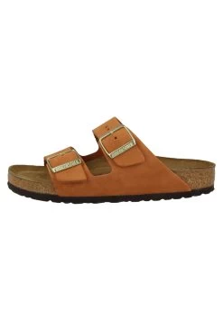 Birkenstock Arizona Sfb Nubuck Narrow - Mules - Pecan