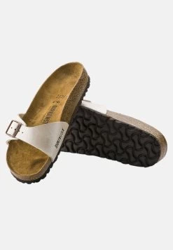 Birkenstock Madrid Bf Regular - Mules - Graceful Pearl White -La Mode Soldes f8df572a4f7a420fb815ba70d9f1928b