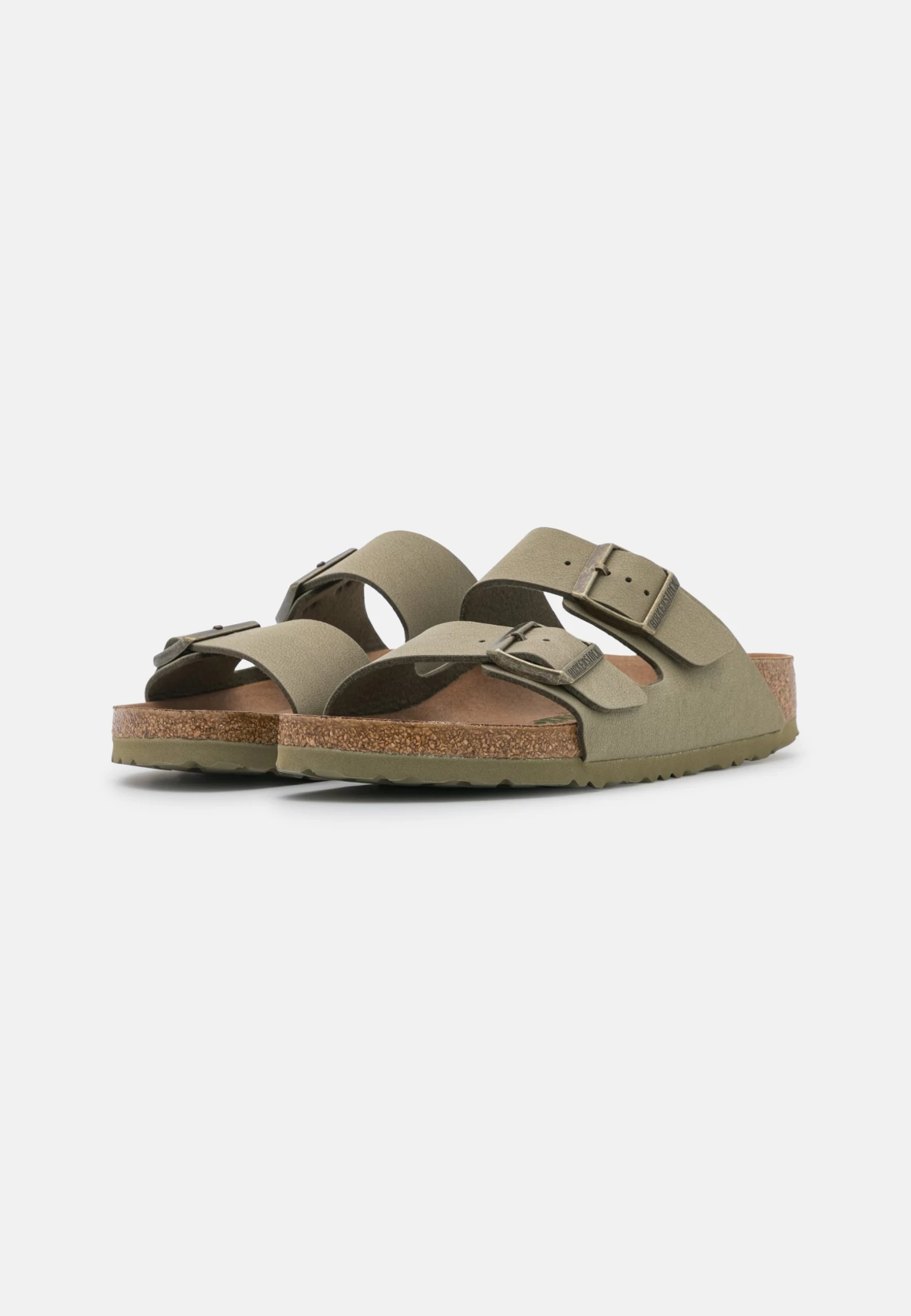 Birkenstock Arizona Earthy Vegan - Chaussons - Khaki 5 Birkenstock Arizona Earthy Vegan - Chaussons - Khaki – Image 3
