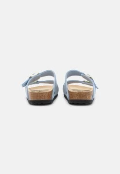 Birkenstock Arizona Mf Narrow - Chaussons - Dusty Blue 11 Birkenstock Arizona Mf Narrow - Chaussons - Dusty Blue -La Mode Soldes fd68222077c44350ac84014ea854a9d4