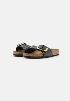 Birkenstock Madrid Big Buckle - Mules - Black -La Mode Soldes 09c3d342fdfa4703992f254132779950