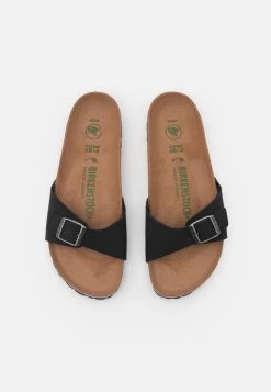 Birkenstock Madrid Bfbc Earthy Vegan Narrow - Chaussons - Black -La Mode Soldes 131cc359ff1b45cdb2fc57c4c6e19183