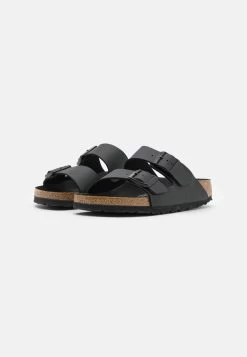 Birkenstock Arizona Bf Triples Narrow - Chaussons - Black -La Mode Soldes 13e58393fa2e45d1b827b12db06e79e7