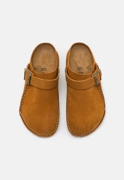 Birkenstock Lutry Premium Unisex - Chaussons - Ocker -La Mode Soldes 26525e375b6f4973bce2bdebbc126bf7