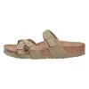 Birkenstock Tieffussbett Pantolette - Mules - Vegancanvasfadedkhaki -La Mode Soldes 46246d319bce4fe78460fb76415a51da