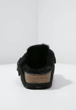 Birkenstock Boston - Chaussons - Black -La Mode Soldes 47662547c1594eff84f2744e69c505ba