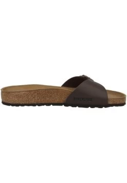 Birkenstock Madrid Bf Regular - Chaussons - Dark Brown -La Mode Soldes 4f8d91d68e3d4de3a1acf3ca9c5f85a3