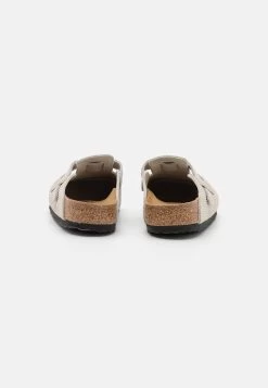 Birkenstock Boston Leve - Chaussons - Antique White -La Mode Soldes 5087871f133e4f08b4f89256bb65df38