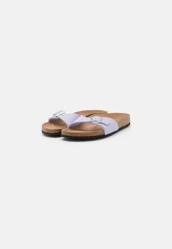 Birkenstock Madrid - Chaussons - Soft Purple Fog -La Mode Soldes 5471ba60f03a4ff098486dbee1833fb1