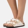 Birkenstock Arizona - Chaussons - Eggshell -La Mode Soldes 58d83bca64ae4120bf3e7cb4d3184475