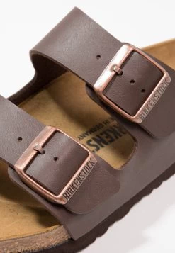 Birkenstock Arizona - Chaussons - Dark Brown -La Mode Soldes 5e23b84d662d44c590718ade8d91f162
