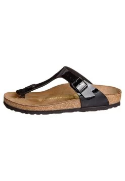 Birkenstock Gizeh Bf Narrow - Tongs - Schwarz Lack -La Mode Soldes 5eb54fa721dd40a7a39f8d6560903ef4