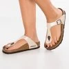 Birkenstock Gizeh Bf Regular - Tongs - Pearl White -La Mode Soldes 6a33aef5d58f4602b8df41e4283f93d4