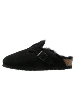 Birkenstock Boston - Chaussons - Black