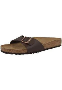 Birkenstock Madrid Bf Regular - Chaussons - Dark Brown -La Mode Soldes 7a38537e2d584d6bbd050d8ca0d0c2a2