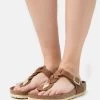 Birkenstock Gizeh Braided Fl Regular - Chaussons - Cognac -La Mode Soldes 8083d0fb30764eebba54d152ffa1c0b0