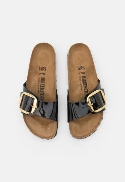 Birkenstock Madrid Big Buckle - Mules - Black -La Mode Soldes 82873c4ccf9a42058ff09829c479ae43