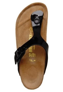 Birkenstock Gizeh Bf Narrow - Tongs - Schwarz Lack -La Mode Soldes 8d9e37adc0d34bd1b59f0ee82556487c