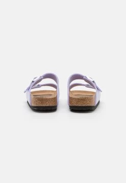 Birkenstock Arizona Vegan Narrow Fit - Chaussons - Soft Purple Fog -La Mode Soldes 93e04b3535a24f41b405ffadd254d74f