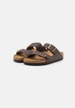 Birkenstock Arizona Narrow Fit - Mules - Dunkelbraun -La Mode Soldes 951859e4cb8846f38f27920d2bdda9b5
