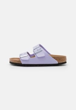 Birkenstock Arizona Vegan Narrow Fit - Chaussons - Soft Purple Fog