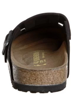 Birkenstock Boston - Chaussons - Schwarz -La Mode Soldes 9d1ca0b146f1412d9e60716a8928bbaa