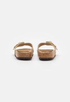 Birkenstock Madrid Big Buckle Narrow Fit - Chaussons - Metallic Gold -La Mode Soldes a06659927dab4617a69c414789c2ad27