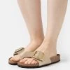 Birkenstock Madrid Big Buckle Narrow Fit - Chaussons - Metallic Gold -La Mode Soldes a9717b9572a34f41b26f5a48e83631d7