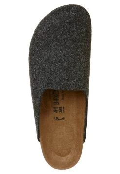 Birkenstock Amsterdam - Mules - Anthrazit -La Mode Soldes acf03e3fdd9c4f278f5d48818b3ec03d