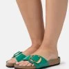 Birkenstock Madrid - Chaussons - High Shine Green -La Mode Soldes ae118304e1474b13ab0d8c61cb511dc2