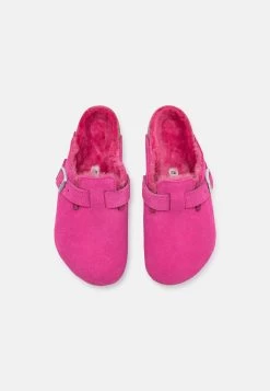 Birkenstock Boston Regular - Chaussons - Fuchsia Tulip -La Mode Soldes b268cc427b36420dbc0527ac4b9e3371