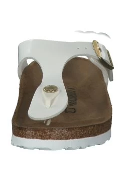 Birkenstock Gizeh Bf Narrow - Tongs - White -La Mode Soldes b4272e4b9cfa49ecb431fe5ae3424496