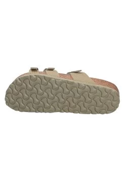 Birkenstock Tieffussbett Pantolette - Mules - Vegancanvasfadedkhaki -La Mode Soldes b4668d5afc2746cf8be486d5002fd45e