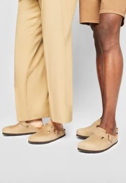 Birkenstock Boston Leoi Unisex - Chaussons - Tabacco Brown