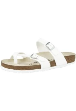 Birkenstock Tongs - White (071053) -La Mode Soldes b8e4a3a511df495882fc113e98681c10