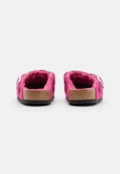 Birkenstock Boston Regular - Chaussons - Fuchsia Tulip -La Mode Soldes c2a5ec53066649d6b050740bc1e6c8ea