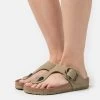 Birkenstock Gizeh Regular - Mules - Faded Khaki 1 Birkenstock Gizeh Regular - Mules - Faded Khaki -La Mode Soldes cda791dfbc5f46bcb8720f8b9b2ecb03