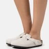 Birkenstock Boston Leve - Chaussons - Antique White 1 Birkenstock Boston Leve - Chaussons - Antique White -La Mode Soldes d4230f757a274cb7b6fb652e5262b5aa